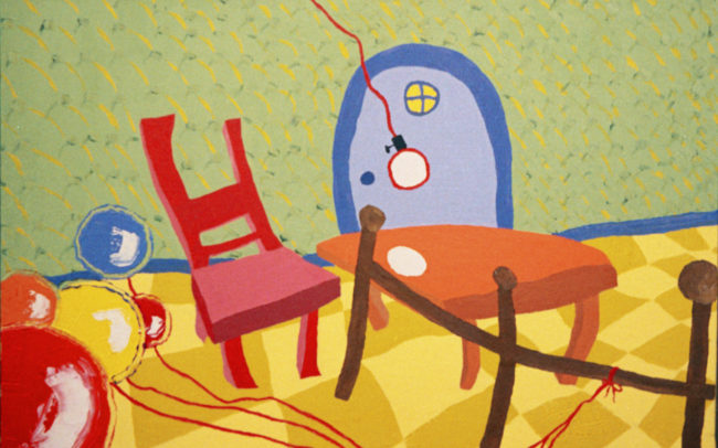 LIVING SPACE 2 1971, Oil On Canvas N/A