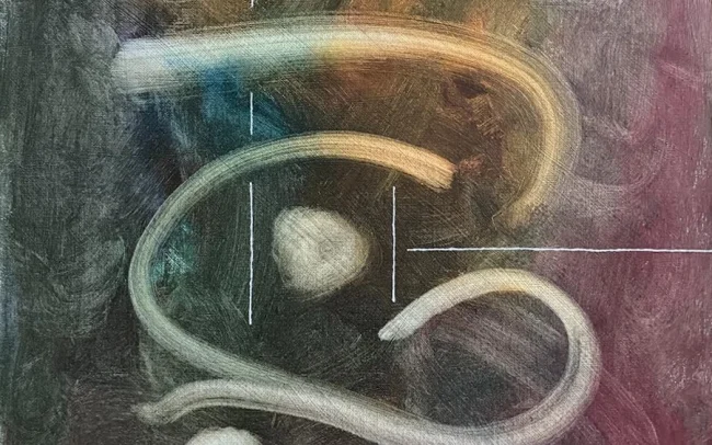 'A Quiet Life', 2026 oil 54cm x 46.5cm
